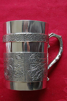 Book of Kells Tankard 12oz Book of Kells Tankard 12oz
(by Mullingar Pewter)