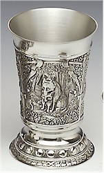 Pewter Measure - Woodlands - Fox