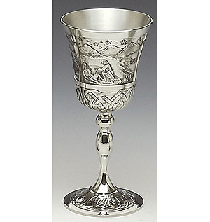 King Lugh Pewter Goblet