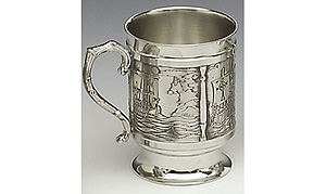 St Brendant Pewter Tankard