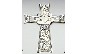 Claddagh - 9" inch Celtic High Cross