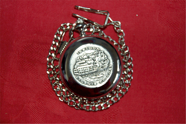 KINSALE Co Cork - Irish Made Pewter POCKET WATCH