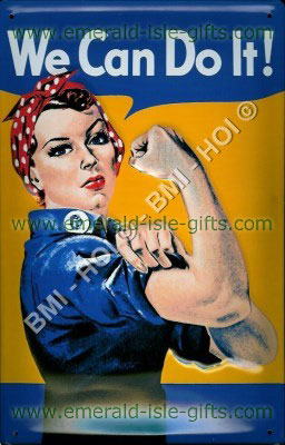 WE Can do it - American Women WW2 poster