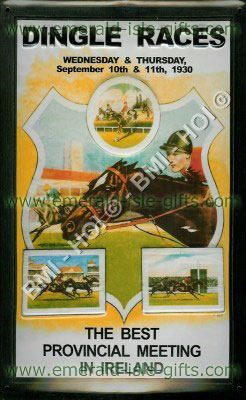 Dingle Races - 1930 poster on Metal Sign