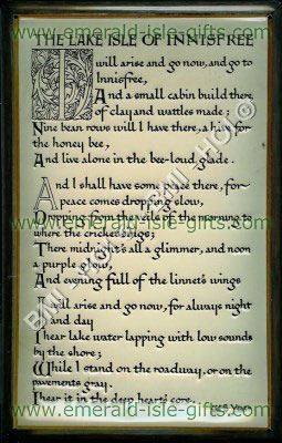The Lake Isle of Innisfree Irish Poem