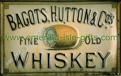 Baggots Hutton - Irish Whiskey Poster
