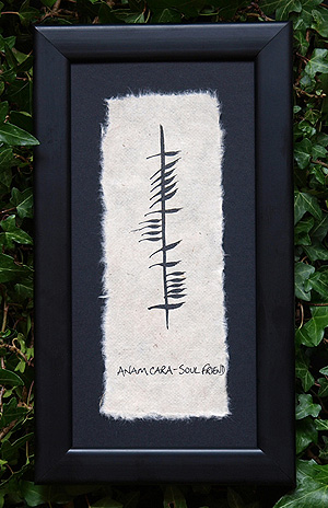 Soul Mate - Anam Chara - Ogham Plaque