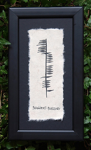 Ogham Blessing 