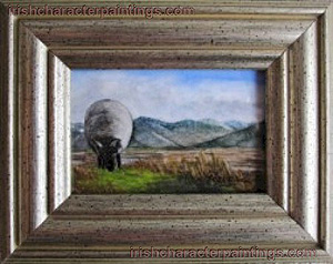 Donegal Sheep - Irish Landscape Original
