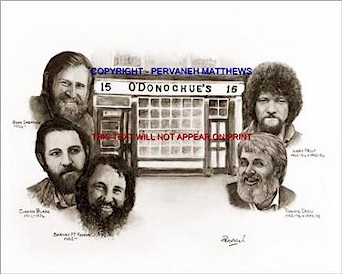 The Dubliners Ltd Edition Print