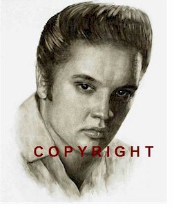 Elvis Presley Portrait Signed Ltd Edition