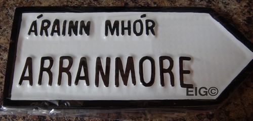 Arranmore Old Style Road Sign