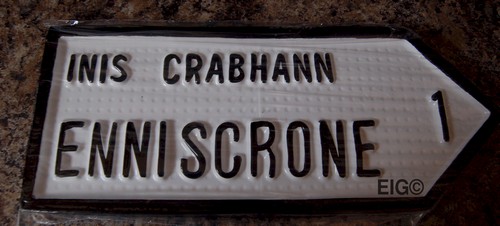 Enniscrone Old Style Road Sign