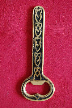 Irish Celtic Brass Bottle Opener Irish Celtic Brass Bottle Opener
(Boxed)