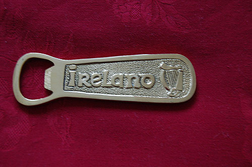Plain Irish Brass Bottle Opener Plain Irish Brass Bottle Opener
(from Ireland)