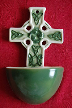 Water Fonts Celtic Cross Irish Holy Water Font Water Fonts Celtic Cross Irish Holy Water Font