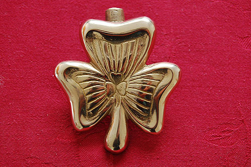Irish Shamrock Brass Door Knocker Irish Shamrock Brass Door Knocker
(Handcrafted)