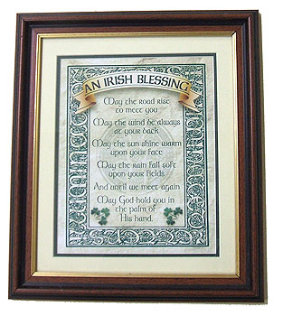 An Irish Blessing Celtic Knotwork Framed An Irish Blessing Celtic Knotwork Framed
(