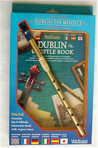 Dublin Tin Whistle & Book Learners Pack Dublin Tin Whistle & Book Learners Pack
(Twin Pack For Beginners)