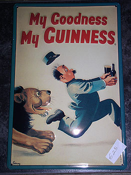 Guinness Metal Advertisement Guinness Metal Advertisement