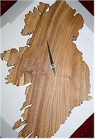 Irish Carved Wood Clocks by Paul McEvoy