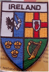 Irish Embroidered Patches